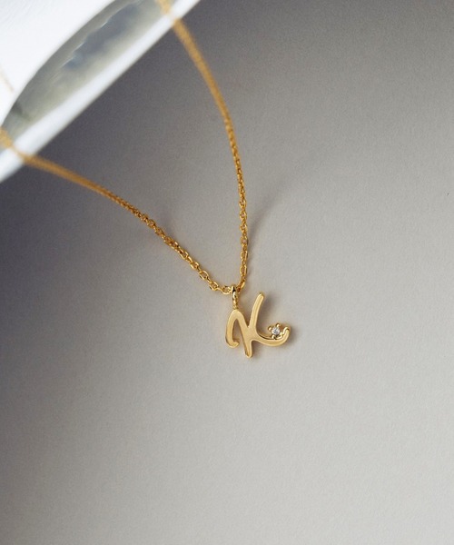 VATSURICA（バツリカ）の「〈VATSURICA〉silver 925 / 金属アレルギー対応 / イニシャル チェーンネックレス（ネックレス・レディース・R/K/A/Y/M/S/H/N/T/C/E・FREE）」の13枚目の写真