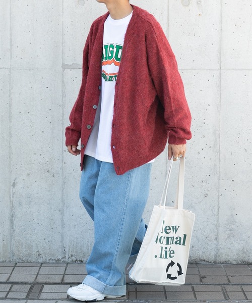 kutir(クティール)の「キャンバスロゴトートバッグ(トートバッグ・メンズ・アイボリー・FREE)」の4枚目の写真