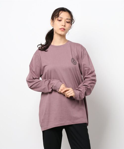 ADIRA（アディラ）の「ユニセックススカーフガラL/T（Tシャツ/カットソー・レディース・スミクロ/エンジ・LARGE）」の12枚目の写真
