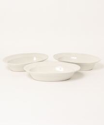 salle de bal（サルデバル）の「【 La reine / ラ・レーヌ 】　オーバルボウルL　3個セット bowl L DII 079005（食器）」