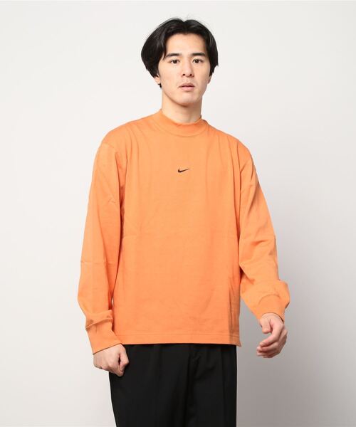 Nike As M Nsw Ste Ls Mock ナイキ モック トップ Sp Tシャツ カットソー Nike ナイキ のファッション通販 Zozotown