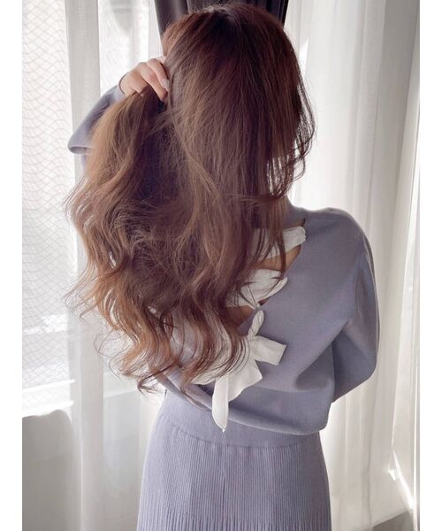 RESEXXY（リゼクシー）の「レースアップニットトップス【セットアップ着用可能】（ニット/セーター・レディース・ブラック/ブルー/モカ・FREE）」の3枚目の写真