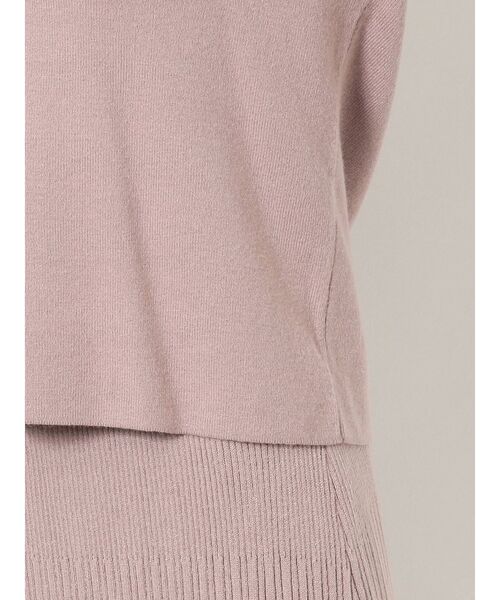 RESEXXY（リゼクシー）の「レースアップニットトップス【セットアップ着用可能】（ニット/セーター・レディース・ブラック/ブルー/モカ・FREE）」の7枚目の写真