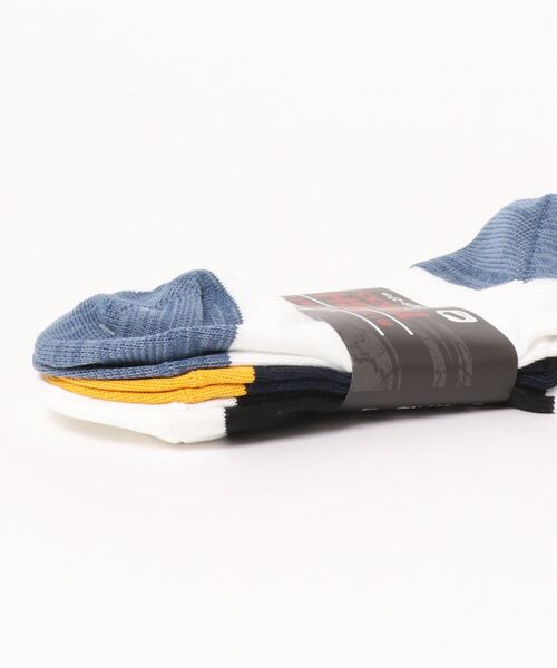 Blue Standard (ブルースタンダード)の「【BLUE STANDARD/ブルースタンダード】クォーター丈ソックス(靴下) 3足組(ソックス/靴下・メンズ・その他4/その他3/その他2/その他1・FREE)」の7枚目の写真