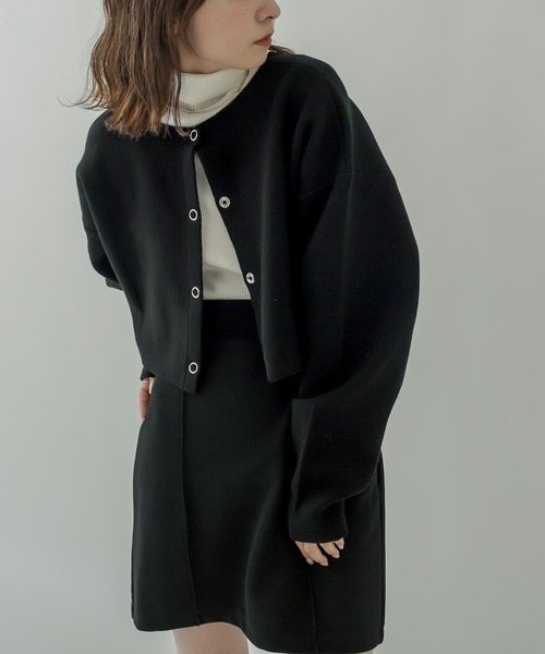 mystic（ミスティック）の「ストレッチミニスカート（スカート・レディース・ライトグレー/ブラック/オリーブ・1/2）」の9枚目の写真