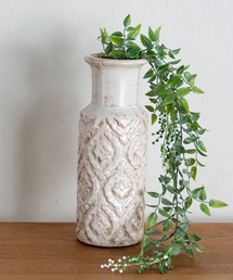 MILLION CARATS(�~���I���J���b�c)�̃I���G���^���ȉԕ��͗l�̃Z���~�b�N�x�[�X���ԕr(�t�����[�x�[�X)