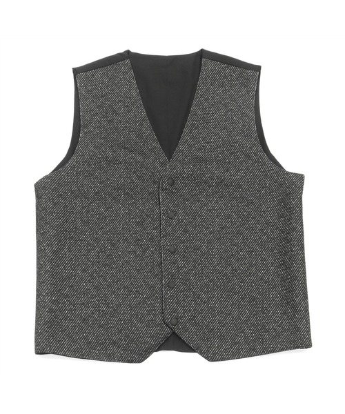 TOKYO SHIRTS(トウキョウシャツ)の「中綿リバーシブルジレ(ベスト・メンズ・ネイビー/ブラウン・LL/M/L)」の11枚目の写真
