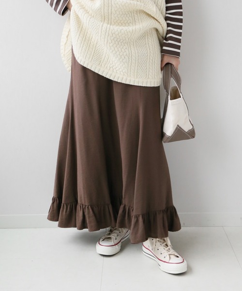 JOURNAL STANDARD relume(ジャーナルスタンダード レリューム)の「ウォッシャブルヘムギャザーイージースカート◆(スカート・レディース・ブラウン/レッド/ブラック・FREE)」の16枚目の写真