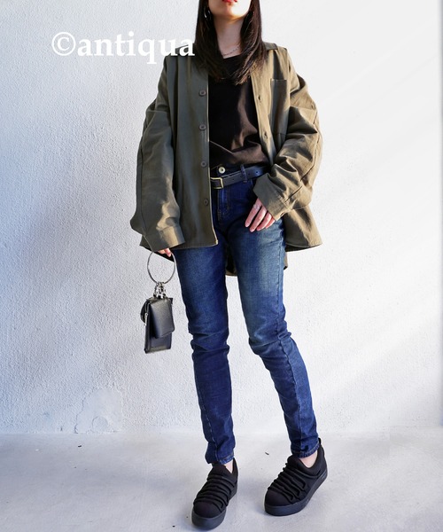 antiqua（アンティカ）の「デザインスニーカー（スニーカー・レディース・ブラック・LL/3L/S/M/L）」の7枚目の写真