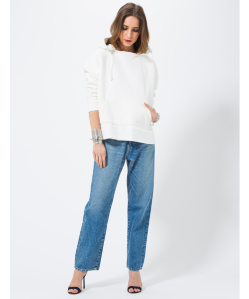 SEA（シー）の「VINTAGE 801M ミディアムライズストレートオリジナルセルヴィッチデニムパンツ（デニムパンツ・レディース・ライトブルー/ワンウォッシュ/ノンウォッシュ/ブルー・27/25/26/24）」の10枚目の写真