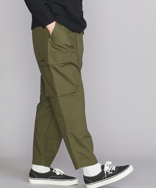 BEAUTY&YOUTH UNITED ARROWS(ビューティーアンドユースユナイテッドアローズ)の「【別注】<SEGMENT> TPD 6P CARGO/パンツ(カーゴパンツ・メンズ・ブラック/オリーブ・S/M/L)」の22枚目の写真