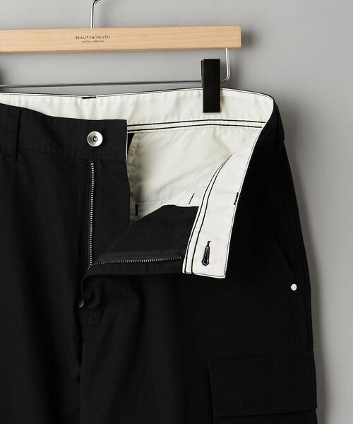 BEAUTY&YOUTH UNITED ARROWS(ビューティーアンドユースユナイテッドアローズ)の「【別注】<SEGMENT> TPD 6P CARGO/パンツ(カーゴパンツ・メンズ・ブラック/オリーブ・S/M/L)」の7枚目の写真