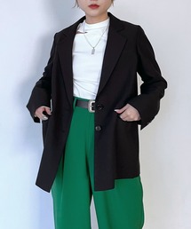 PAGEBOY | リッチツイルセットアップジャケット(テーラードジャケット)