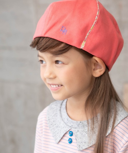 RAGMART(ラグマート)の「ベレー帽(ハンチング/ベレー帽・キッズ・ピンク/ベージュ/ネイビー/イエロー・S/M)」の10枚目の写真
