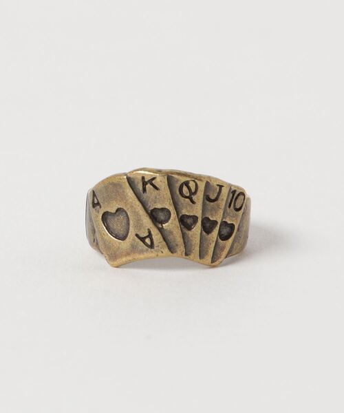 ANCHOR(アンカー)の「TRAMP RING(リング・レディース・シルバー/ゴールド・13号/16号/14号/17号/11号/10号)」の1枚目の写真