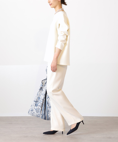 VERMEIL par iena(ヴェルメイユパーイエナ)の「Jouy X Monogramエコバッグ◆(エコバッグ/サブバッグ・レディース・ブルー・FREE)」の7枚目の写真