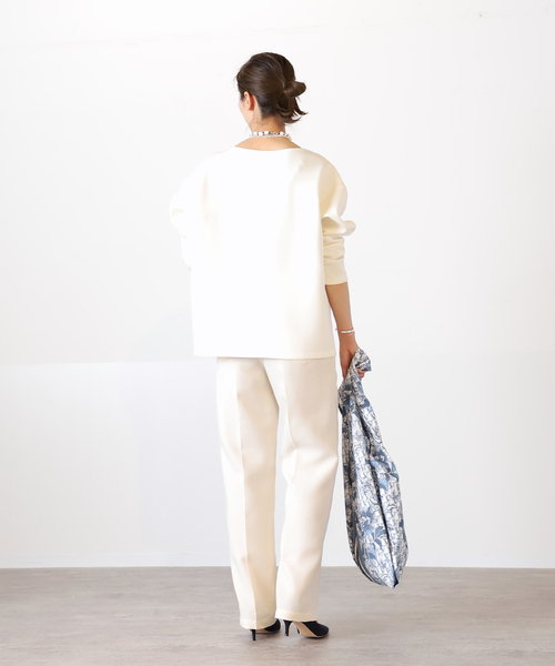 VERMEIL par iena(ヴェルメイユパーイエナ)の「Jouy X Monogramエコバッグ◆(エコバッグ/サブバッグ・レディース・ブルー・FREE)」の8枚目の写真