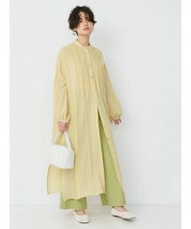 Ungrid | タックデザインスリットワンピース(ワンピース)