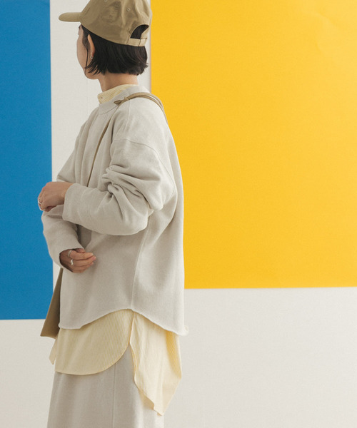 FORK&SPOON(フォークアンドスプーン)の「FORK&SPOON オックスロングシャツ(シャツ/ブラウス・レディース・ブルー/グリーン系その他/イエロー系その他・ONE)」の18枚目の写真