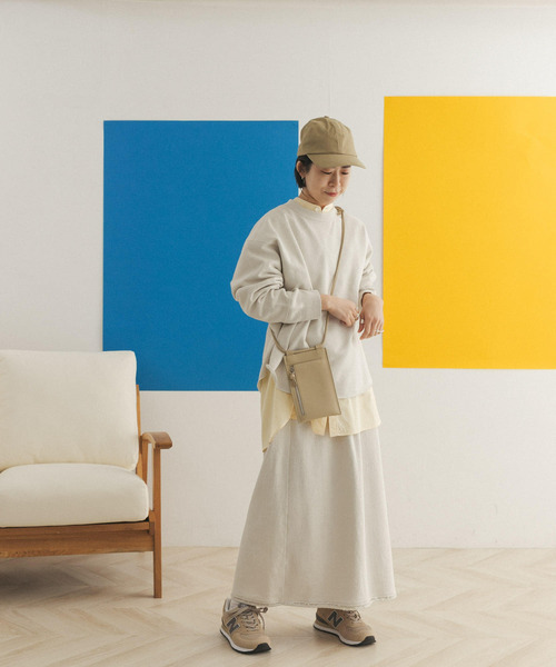 FORK&SPOON(フォークアンドスプーン)の「FORK&SPOON オックスロングシャツ(シャツ/ブラウス・レディース・ブルー/グリーン系その他/イエロー系その他・ONE)」の19枚目の写真