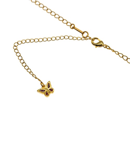 STUGAZI（スガキ）の「A'GEM/9 × .kom『STUGAZI/スガジ』GreatDays Gold Butterfly Angel/ゴールドチェーンバタフライトップ ネックレス（ネックレス・メンズ・ゴールド・FREE）」の4枚目の写真
