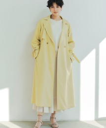 YECCA VECCA | ロングトレンチコート　＊◆(トレンチコート)