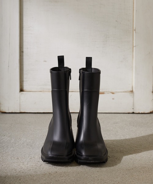 Birthday room（バースデイルーム）の「シャークソールレインブーツ（レインシューズ・レディース・ブラック・M/L/S/X-SMALL）」の5枚目の写真