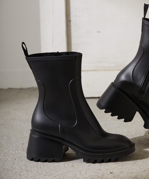 Birthday room（バースデイルーム）の「シャークソールレインブーツ（レインシューズ・レディース・ブラック・M/L/S/X-SMALL）」の17枚目の写真