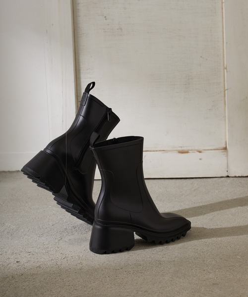 Birthday room（バースデイルーム）の「シャークソールレインブーツ（レインシューズ・レディース・ブラック・M/L/S/X-SMALL）」の19枚目の写真