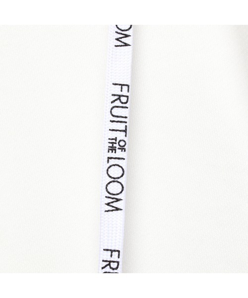 FRUIT OF THE LOOM(フルーツオブザルーム)の「FTLパーカー / フーディー プルオーバー / ユニセックス ジェンダーレス / ヘビーユーズ(パーカー・メンズ・ホワイト/ブラック・M/L/XL)」の5枚目の写真