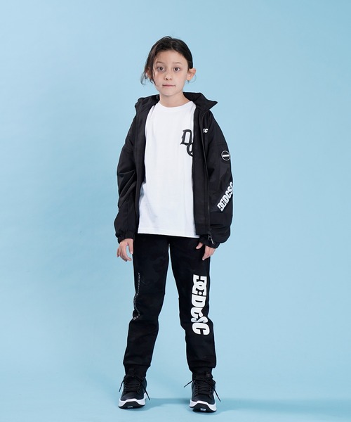 DC(ディーシー)の「DC/ディーシー TRACK JACKET トラックジャケット 防水加工 裏メッシュ YJK221527(ナイロンジャケット・キッズ・レッド/ブラック・130cm/150cm/160cm/140cm)」の17枚目の写真