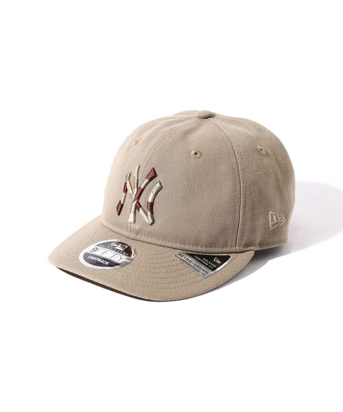 NEW ERA（ニューエラ）の「NEW ERA × BEAMS / 別注 Multi Logo Cap（キャップ・メンズ・ネイビー/ブラック/カーキ・FREE）」の9枚目の写真