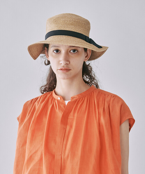 ORCIVAL（オーシバル）の「ORCIVAL | ブレードカノティエハット（ハット・レディース・ベージュ/アイボリー・FREE）」の17枚目の写真