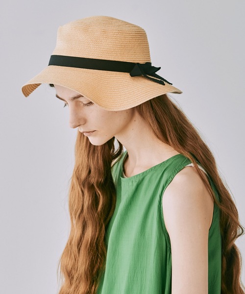 ORCIVAL（オーシバル）の「ORCIVAL | ブレードカノティエハット（ハット・レディース・ベージュ/アイボリー・FREE）」の2枚目の写真