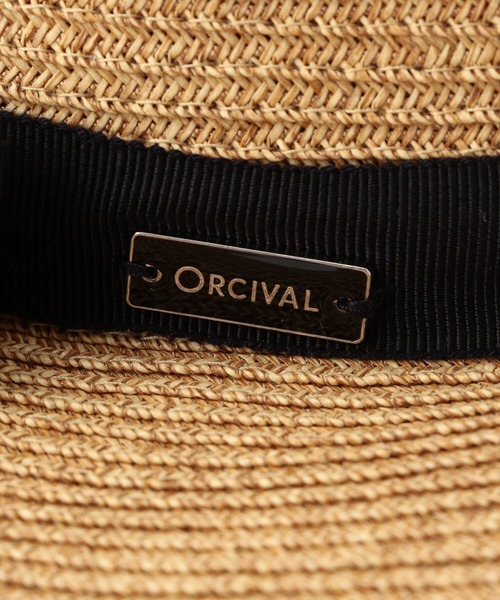 ORCIVAL（オーシバル）の「ORCIVAL | ブレードカノティエハット（ハット・レディース・ベージュ/アイボリー・FREE）」の10枚目の写真