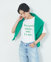 Rouge vif Anna | フロント&バックロゴT(Tシャツ/カットソー)