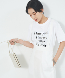 Rouge vif Anna | フロント&バックロゴT(Tシャツ/カットソー)