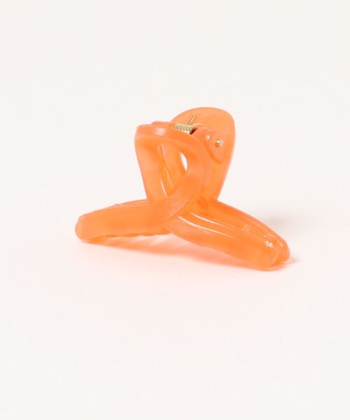 Fun & Daily（ファンアンドデイリー）の「F&D : スモールクロスヘアクリップ（バレッタ/ヘアクリップ・レディース・ベージュ/ピンク/イエロー/オレンジ/ブルー・FREE）」の5枚目の写真