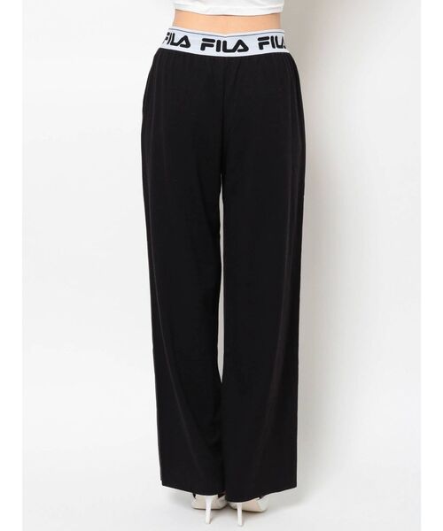 GYDA（ジェイダ）の「GYDA×FILA リラックスワイドパンツ（その他パンツ・レディース・ブラック/グレー・FREE）」の7枚目の写真