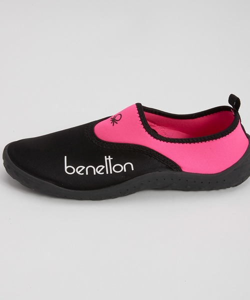 BENETTON (UNITED COLORS OF BENETTON)(ベネトンユナイテッドカラーズオブベネトン)の「【BENETTON:ベネトン】レディースマリンシューズ アクアシューズ(サンダル・レディース・パープル/ピンク/ブラック×ブルー/ブラック×ピンク・LARGE/MEDIUM)」の8枚目の写真