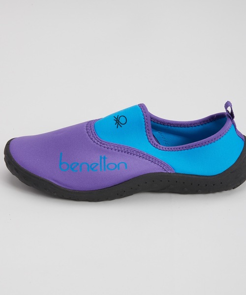 BENETTON (UNITED COLORS OF BENETTON)(ベネトンユナイテッドカラーズオブベネトン)の「【BENETTON:ベネトン】レディースマリンシューズ アクアシューズ(サンダル・レディース・パープル/ピンク/ブラック×ブルー/ブラック×ピンク・LARGE/MEDIUM)」の9枚目の写真
