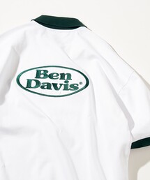 BEN DAVIS | ▽【BEN DAVIS/ベンデイヴィス】 別注オーバルワッペンワンポイントポロシャツ/ユニセックス(ポロシャツ)