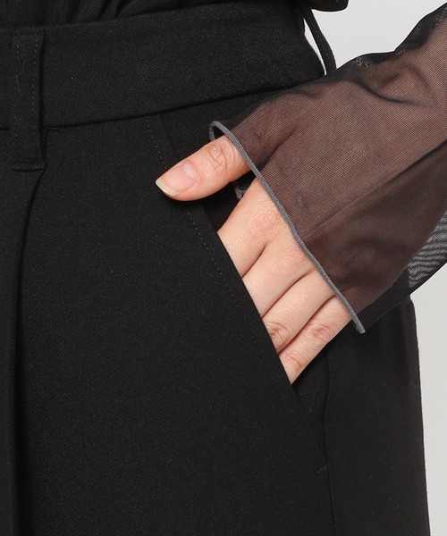 PAGEBOY(ページボーイ)の「リッチツイルセットアップパンツ2(その他パンツ・レディース・アイボリー/ブラック/チャコールグレー・FREE)」の17枚目の写真