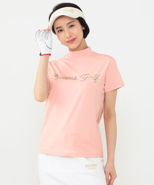 Beams Golf Label Purple Label Beams プリント Beams メタリックロゴ プリント Golf ビームスゴルフ の