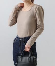 COLONY 2139（コロニートゥーワンスリーナイン）の「リブ2WAYパワショル長袖プルオーバー（Tシャツ/カットソー・レディース）」
