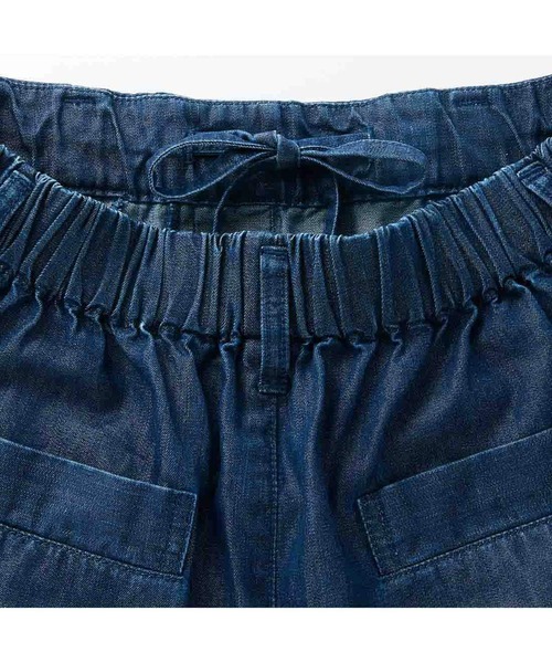 FELISSIMO[IEDIT]　デニムみたいなカットソーレギンスパンツ IEDIT[イディット] 接触冷感・UVケア きれい見えストレッチ
