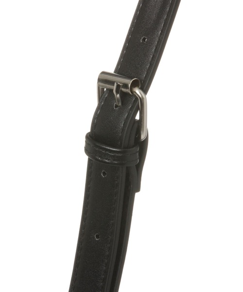 LEPSIM（レプシィム）の「ペーパー×フェイクレザーバッグ　262995（ショルダーバッグ・レディース・ブラック/ベージュ/ブラウン・ONE SIZE）」の12枚目の写真