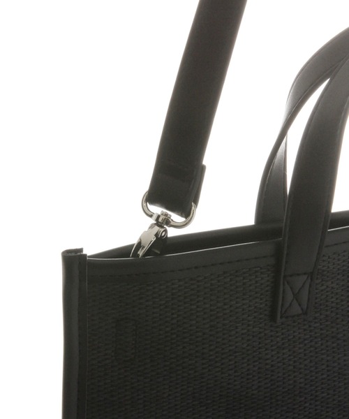 LEPSIM（レプシィム）の「ペーパー×フェイクレザーバッグ　262995（ショルダーバッグ・レディース・ブラック/ベージュ/ブラウン・ONE SIZE）」の14枚目の写真