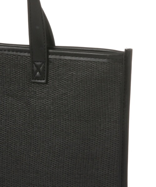 LEPSIM（レプシィム）の「ペーパー×フェイクレザーバッグ　262995（ショルダーバッグ・レディース・ブラック/ベージュ/ブラウン・ONE SIZE）」の8枚目の写真