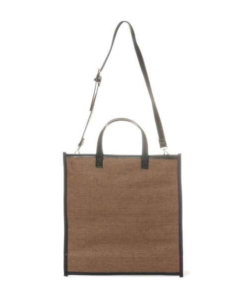 LEPSIM（レプシィム）の「ペーパー×フェイクレザーバッグ　262995（ショルダーバッグ・レディース・ブラック/ベージュ/ブラウン・ONE SIZE）」の19枚目の写真